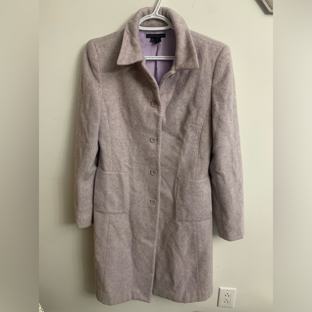Zara Women's Light Purple Coat